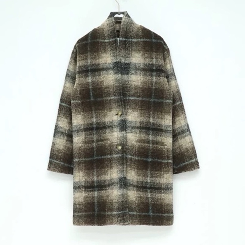 wilfred free elm Long wool jacket